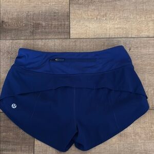 Lululemon Athletica Blue Athletic Shorts Lightweight Breathable